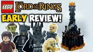 LEGO Lord of the Rings: Barad-dûr | Set 10333 Showcase & Review!