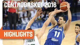 Mexico (MEX) v Dominican Republic (DOM) Highlights - Group B - 2016 FIBA Centrobasket Championship