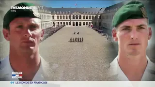 France : hommage officiel  aux deux soldats tués