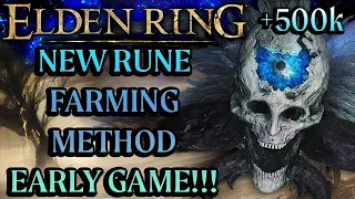 Elden Ring (NEW EARLY GAME RUNE GLITCH) After Patch 1.10! Level up Fast! 500k per minute
