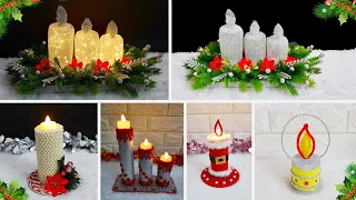 5 Economical Christmas Decoration idea with Empty roll | DIY Affordable Christmas craft idea🎄194