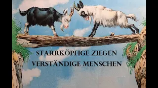Aesop - GutsMuths - Starrköpfigen Ziegen und verständige Menschen #Fabeln #Tiermärchen #Märchen