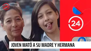 Detienen a joven que mató a su madre y hermana "por los ronquidos" | 24 Horas TVN Chile