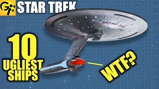 The 10 UGLIEST Ships in STAR TREK