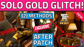 *2 METHODS* SOLO Door Glitch! How To Get GOLD In Cayo Perico Heist GTA 5 Camera Phone Wall Glitch