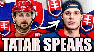 TOMAS TATAR SPEAKS OUT ON JURAJ SLAFKOVSKY: MONTREAL CANADIENS NEWS