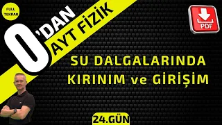 SU DALGALARINDA KIRINIM VE GİRİŞİM |  0'DAN AYT FİZİK KONU ANLATIMI