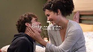 Ricky and Gina [season four] || “you are in love.”