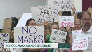 Shippensburg Area School District parents protest school mask mandate