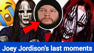 Slipknot JOEY JORDISON'S last moments before death and cause of death