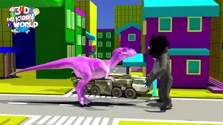 dinosaur vs gorilla