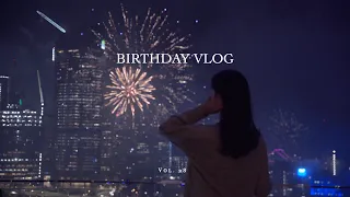 Birthday vlog 🎂 | fireworks, GRWM, mini lookbook, ageing-anxiety as you approach 30