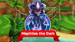 Sonic Dash - Mephiles the Dark New Character Unlocked & Fully Upgraded Update All Character Unlocked