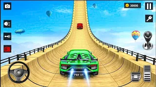 Crazy Ramp Car Stunts Racing 2024 - Impossible Gt Car Mega Truck Simulator 3D || Android Gameplay #2