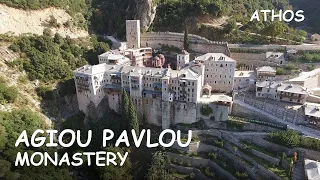 Agiou Pavlou Monastery. The eight film of the series. Mount Athos.
