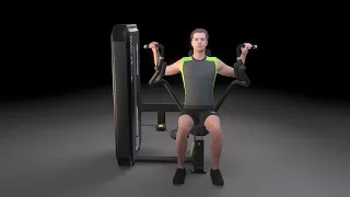 DHZ Fitness Evost II - A3004 Pectoral Machine