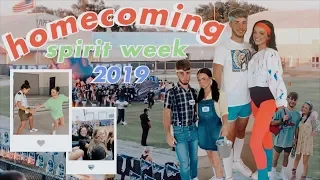 homecoming spirit week vlog 2019!