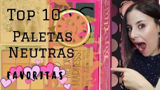 Top 10 Favoritos Paletas de Ojos Neutras/Juncal Gonzalez/Miriam Cecilia