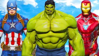 Captain America & Iron Man Vs Hulk - Epic Superheroes Battle