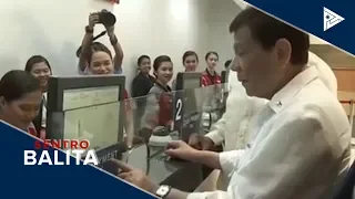 Pres. #Duterte, nanguna sa pagbubukas ng PITX