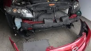 Mazda 6 Front Bumper Removal