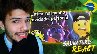 SAIKO JOGANDO FNAF SECURITY BREACH - esse fnaf novo ta meio estranho (kksaiko) | SALVATORE REACT