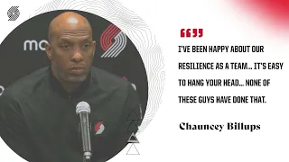 Chauncey Billups: "I’ve been happy about our resilience as a team... " | Apr. 1, 2022