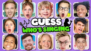 Guess Who Is Singing? | Salish Matter, Payton Delu, Royalty Family, MrBeast, IShowSpeed...