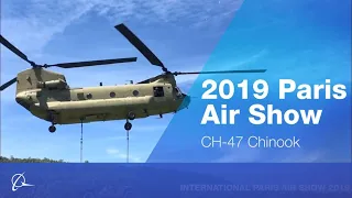 CH-47 Chinook at 2019 Paris Air Show