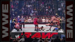 Goldberg vs. Kane: Raw - Lumberjack Match, December 8, 2003