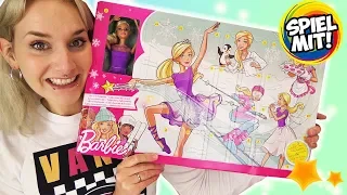 BARBIE ADVENTSKALENDER mit Ballerina Puppe & verschiedenen Outfits - ALLE 24 TÜRCHEN ÖFFNEN - Mattel