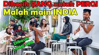 Dikasih UANG Untuk PERGI. Malah Main INDIA