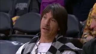 Celebrities at Lakers vs. Rockets