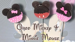 How to Make Mickey & Minnie Mouse Cookies Pop/Lollipops - Easy and Quick