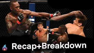 ISRAEL ADESANYA VS PAULO COSTA Recap + Breakdown Why Israel Adesanya Won!!