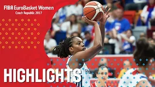 France v Serbia - Highlights - FIBA EuroBasket Women 2017