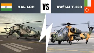 Indian HAL LCH  VS  Turkish T-129