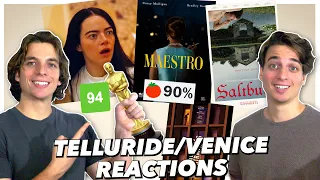 Telluride/Venice awards roundup | Maestro, Poor Things, Saltburn, The Killer & more...