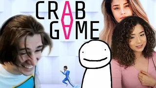 Playing Crab Game with Famous People ft. Dream, Pokimane, Valkyrae, Sykkuno