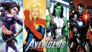 Marvel's Avengers - 15 Playable Characters Revealed From Data-Mining?