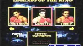 Sega Genesis BOXING LEGENDS OF THE RING