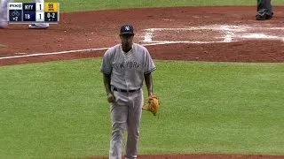 NYY@TB: Severino strikes out Robertson looking