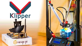 Скоростная и качественная 3Д печать с прошивкой Klipper на OrangePi PC plus
