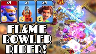 Super Bowler + Flame Flinger + Root Rider = UNSTOPPABLE!! Clash of Clans - Best Th16 Attack Strategy