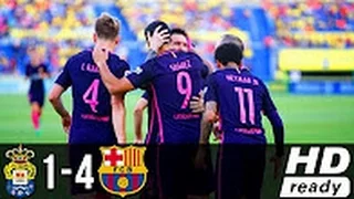 Las Palmas vs Barcelona 1-4 - All Goals & Extended Highlights - La Liga 14/05/2017 HD