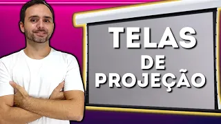 Saiba TUDO sobre TELAS de PROJEÇÃO - antes de comprar!!!