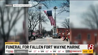 Public invited to funeral procession for fallen Fort Wayne Marine