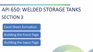 SECTION 3 Storage Tank Design as per API 650