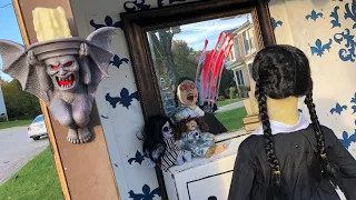 Haunted house build 2018 part 8 (the haunted mansion display)