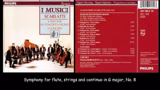 Alessandro Scarlatti - 6 Sinfonie di Concerto Grosso e 3 Concerti - I Musici - 1980